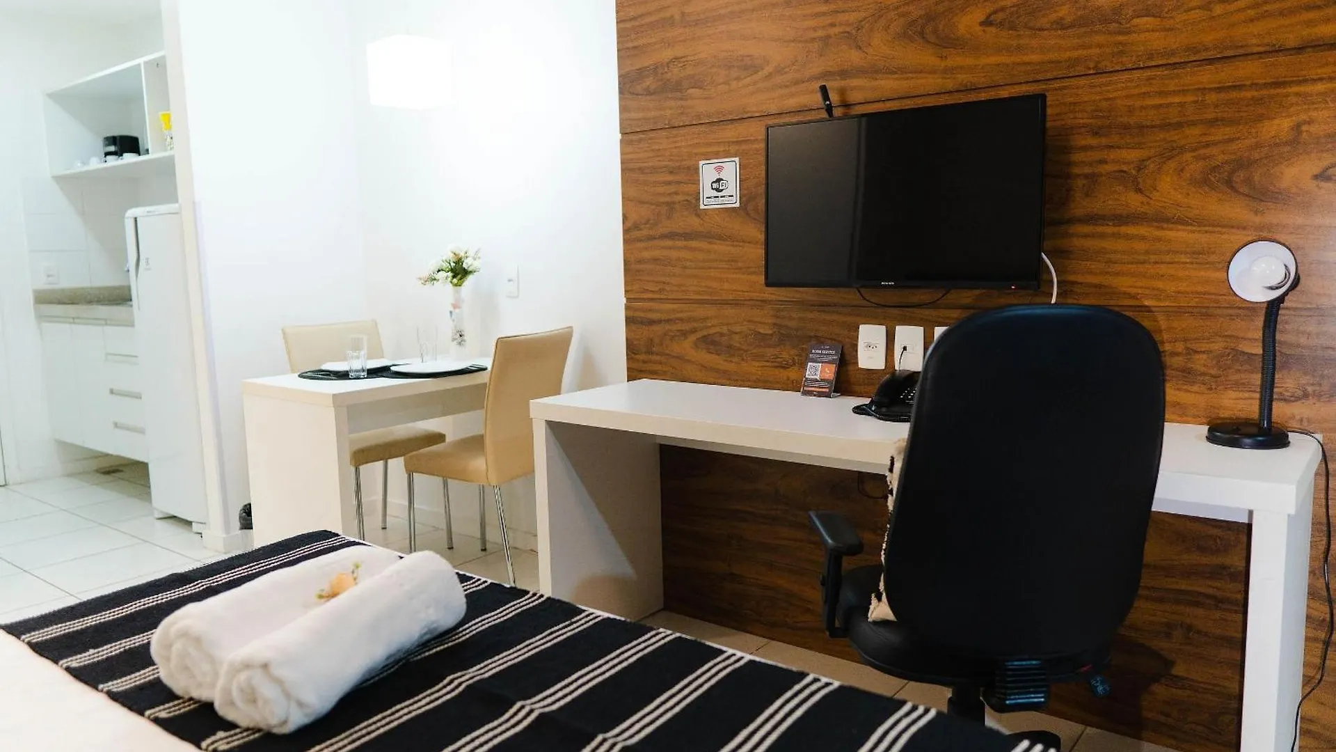 Appartamento V1318 Lindo Flat Aconchegante Em Andar Alto Brasilia
